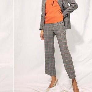 Wilfred Gray Plaid Pants